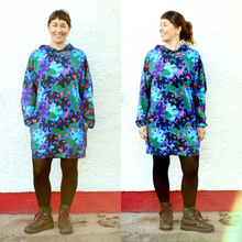 Load image into Gallery viewer, Blue Seaweed Hooded Tunic