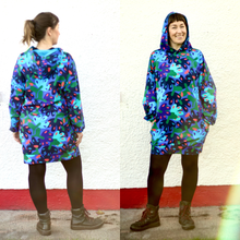 Load image into Gallery viewer, Blue Seaweed Hooded Tunic