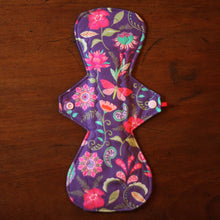 Load image into Gallery viewer, 'Purple Oasis' Cloth Menstrual Pad
