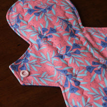Load image into Gallery viewer, 'Bells and Stems' Cloth Menstrual Pad