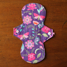 Load image into Gallery viewer, 'Purple Oasis' Cloth Menstrual Pad
