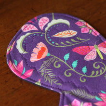 Load image into Gallery viewer, 'Purple Oasis' Cloth Menstrual Pad