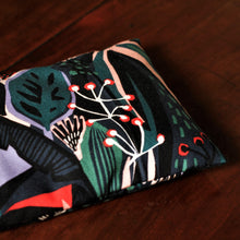 Load image into Gallery viewer, 'Lush Tropics' Flaxseed and Lavender Pillow