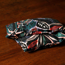 Load image into Gallery viewer, 'Lush Tropics' Flaxseed and Lavender Pillow