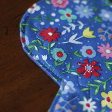 Load image into Gallery viewer, 'Blue Meadow' Cloth Menstrual Pad