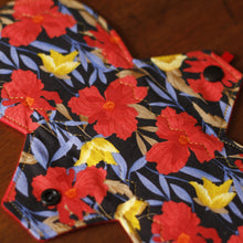 Load image into Gallery viewer, 'Irises' Cloth Menstrual Pad