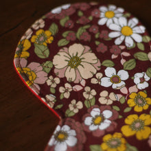 Load image into Gallery viewer, 'Maroon Floral' Cloth Menstrual Pad
