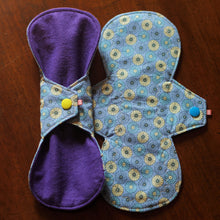 Load image into Gallery viewer, 'Bicycle Wheels' Cloth Menstrual Pad