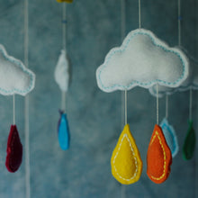 Load image into Gallery viewer, Felt Mobile - Rainbow Drops
