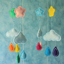 Load image into Gallery viewer, Felt Mobile - Rainbow Drops
