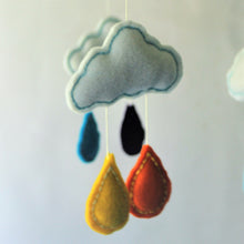 Load image into Gallery viewer, Felt Mobile - Rainbow Drops