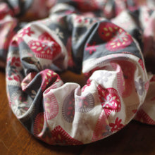 Load image into Gallery viewer, Pink Hearts Scrunchie
