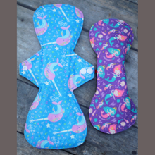 Load image into Gallery viewer, 'Narwal' Cloth Menstrual Pad