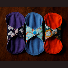 Load image into Gallery viewer, Set of Three Cloth Panty Liners