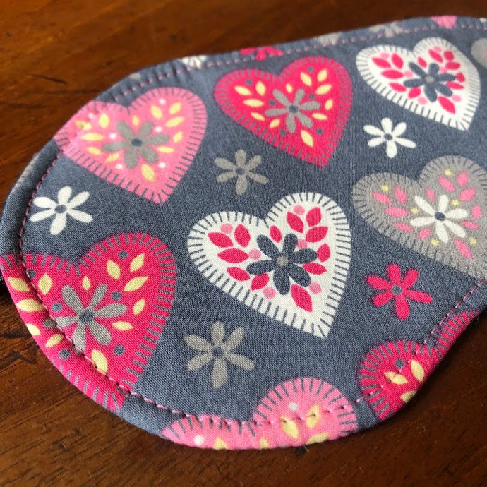 Child Eye Mask - Hearts