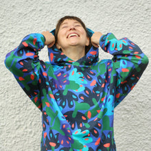 Load image into Gallery viewer, Blue Seaweed Hooded Tunic
