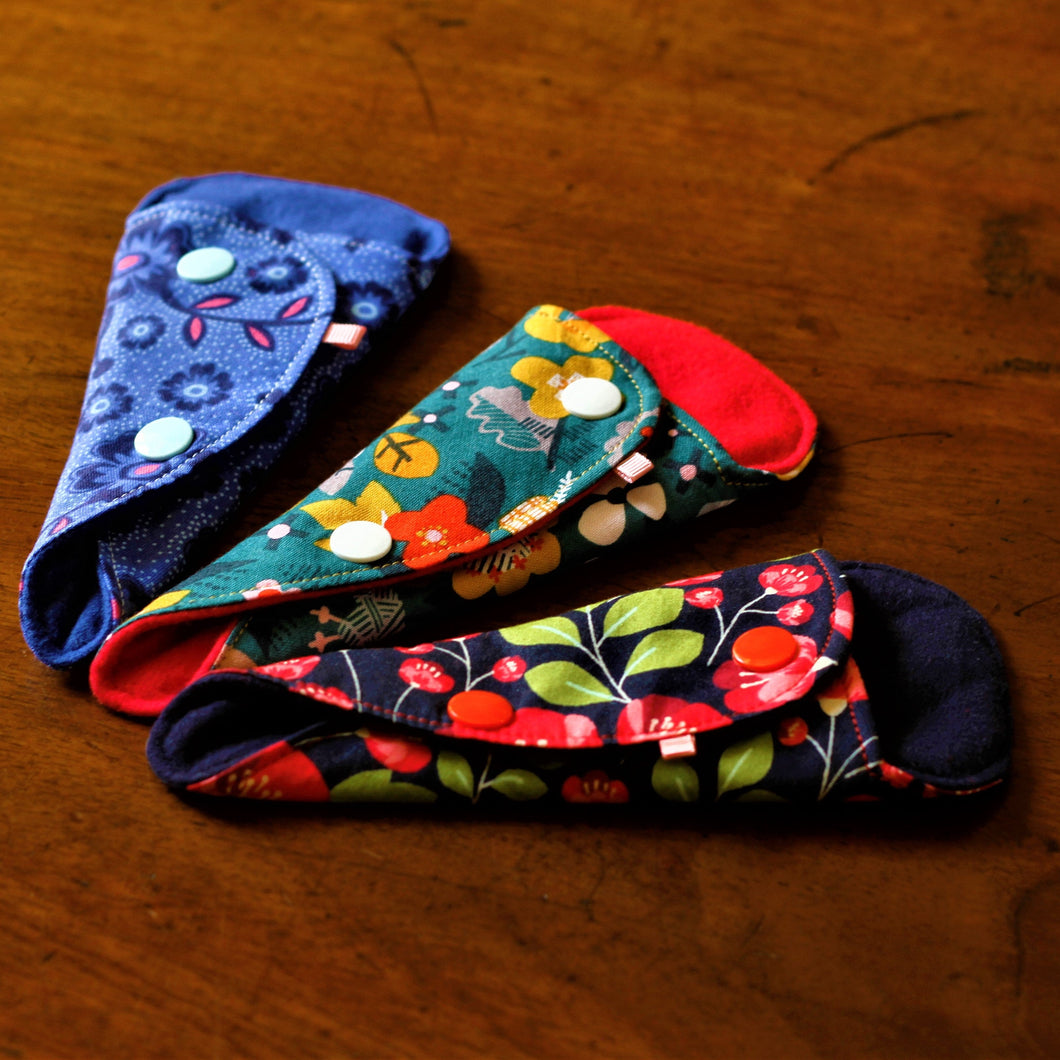Set of Three Thong Menstrual Pads