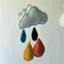 Load image into Gallery viewer, Felt Mobile - Rainbow Drops
