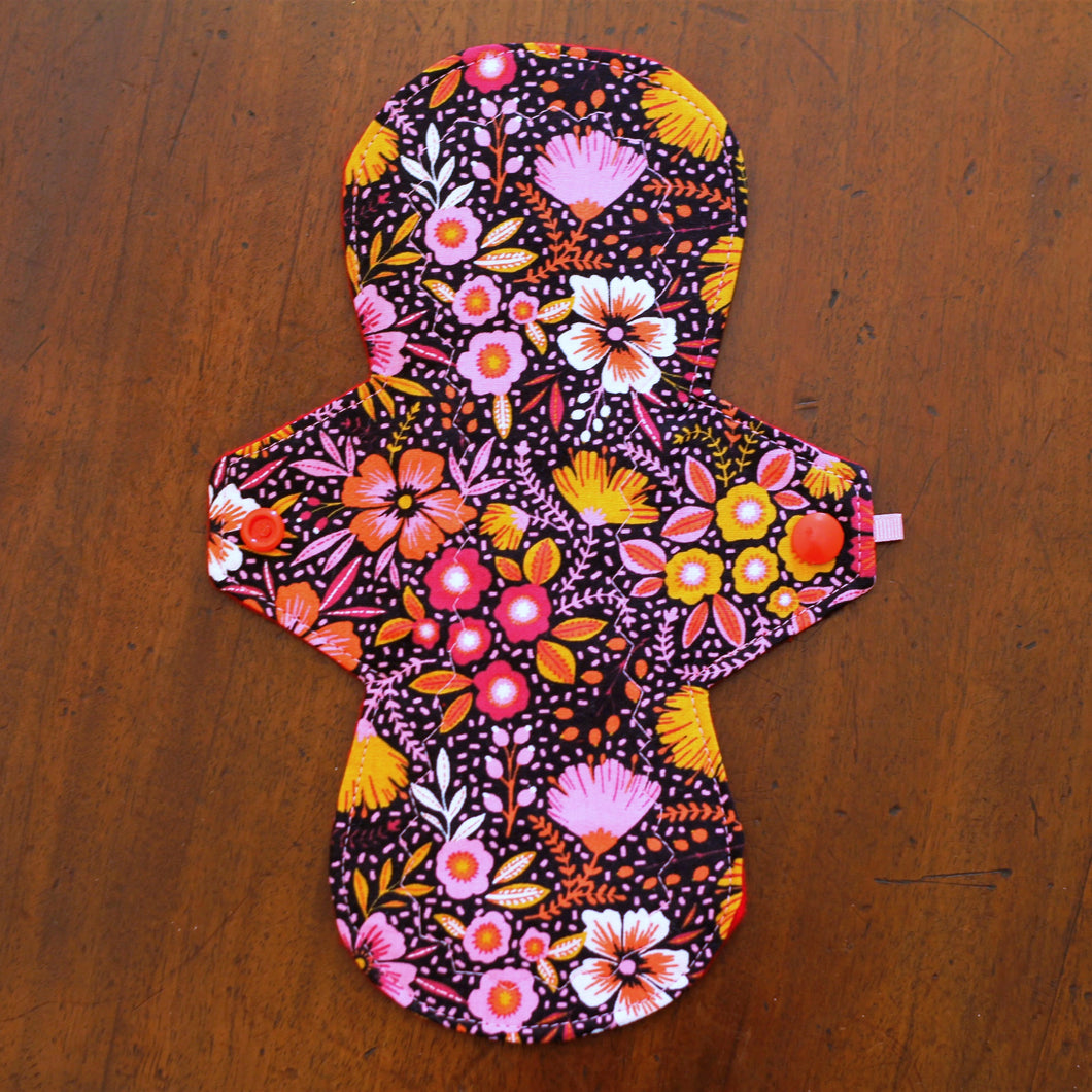'Retro Floral' Cloth Menstrual Pad