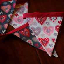 Load image into Gallery viewer, Hearts Bunting
